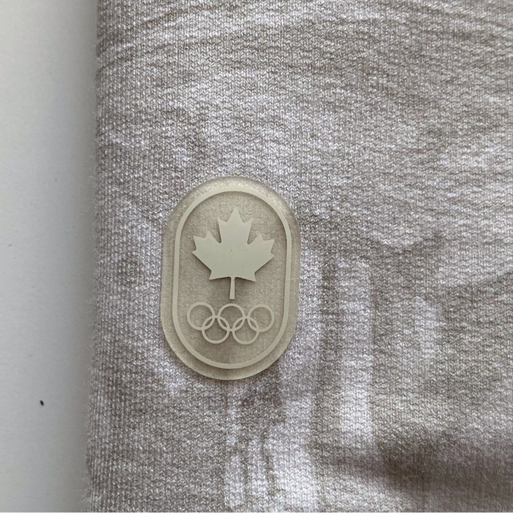 Lululemon Team Canada City Sweat Pullover Hoodie Men XXL Metamorphosis Beige - Picture 10 of 15